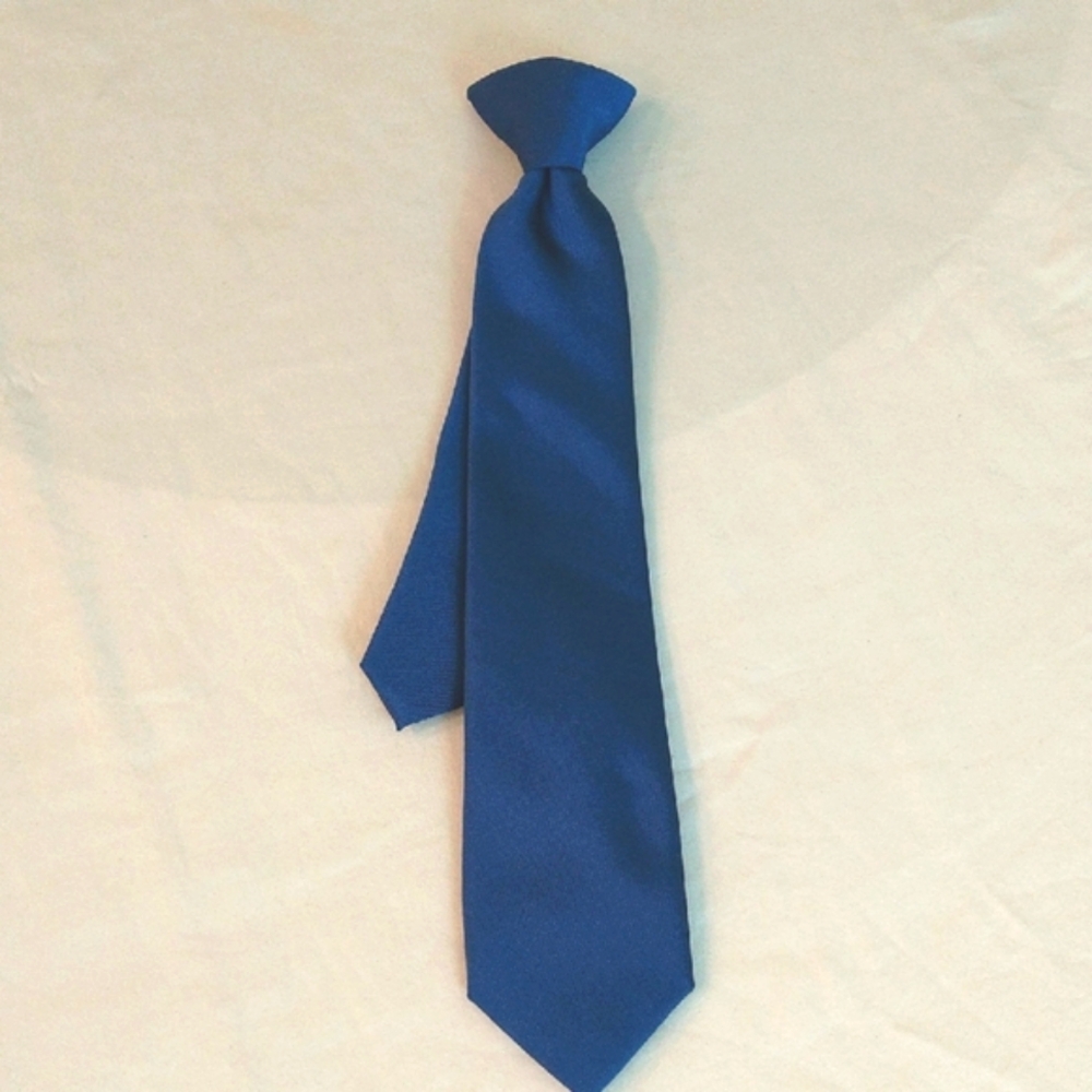 Chaps Boys Classic Navy Blue Tie
